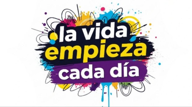 Logotipo del pódcast «La vida empieza cada día»